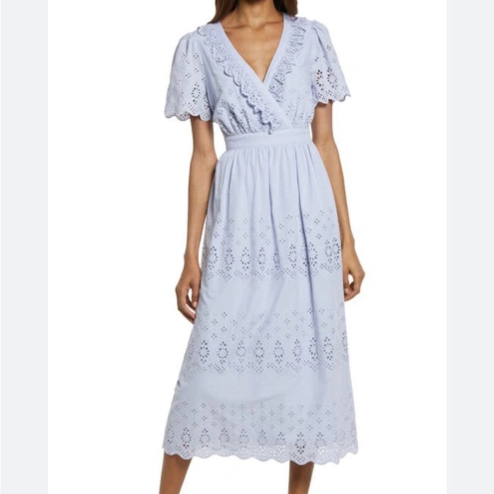 Floret studios Eyelet midi dress